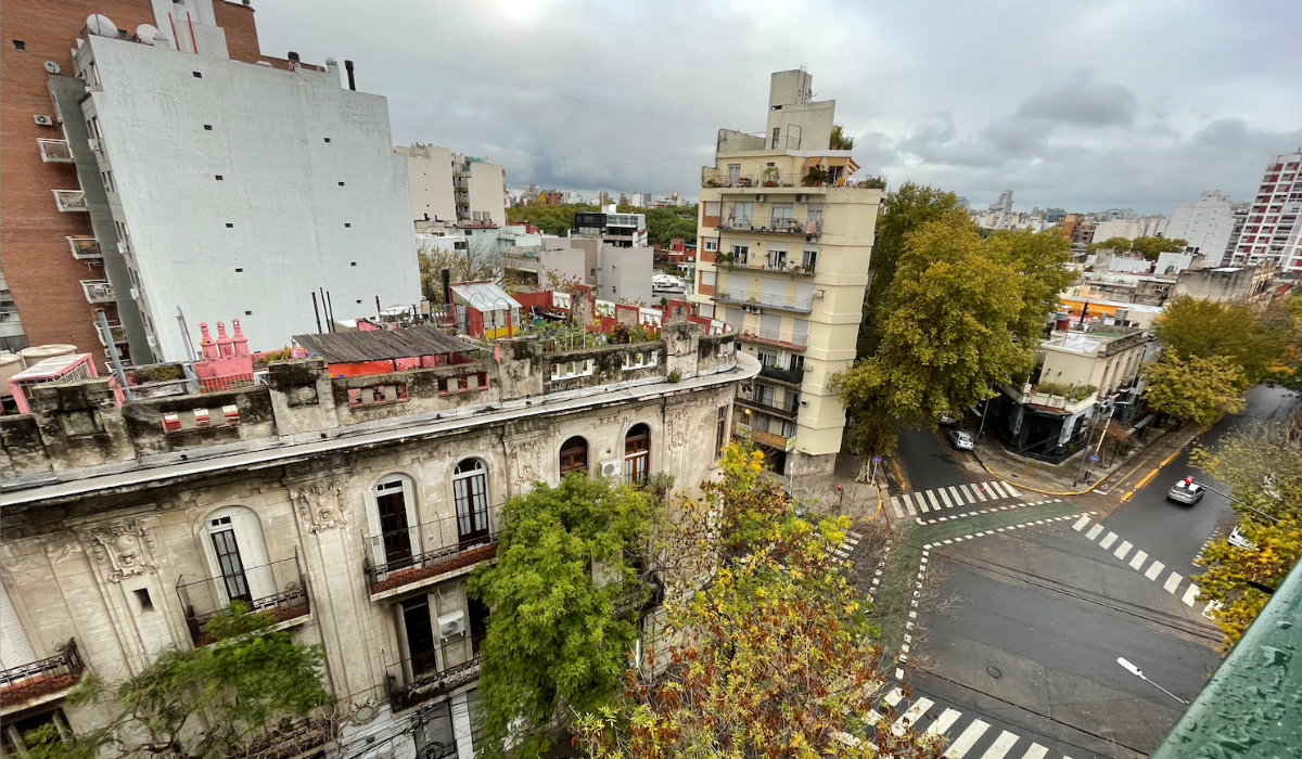 View from my balcony in Buenos Aires